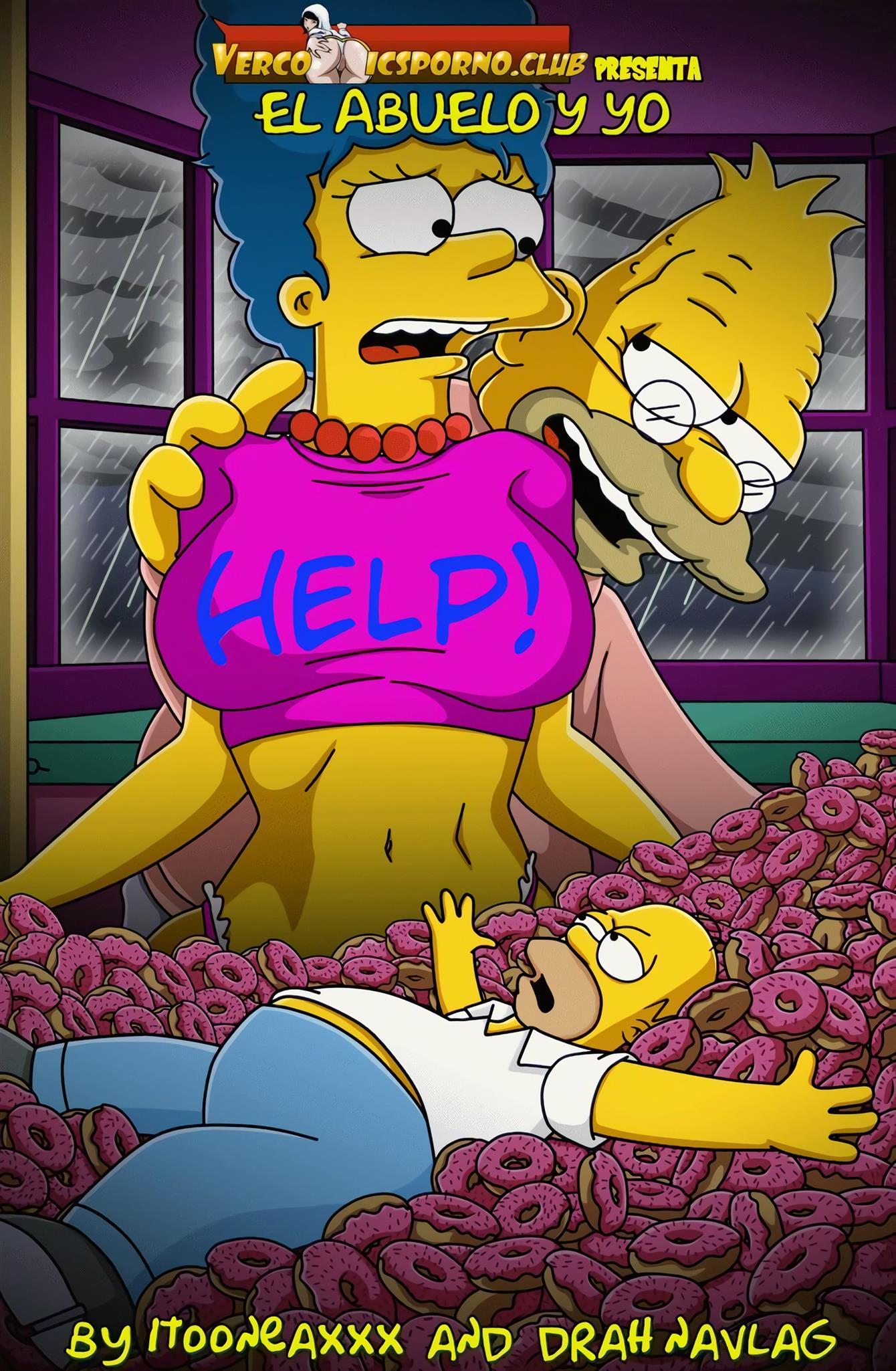 Porn simpsons comics cartoon Simpsons porn