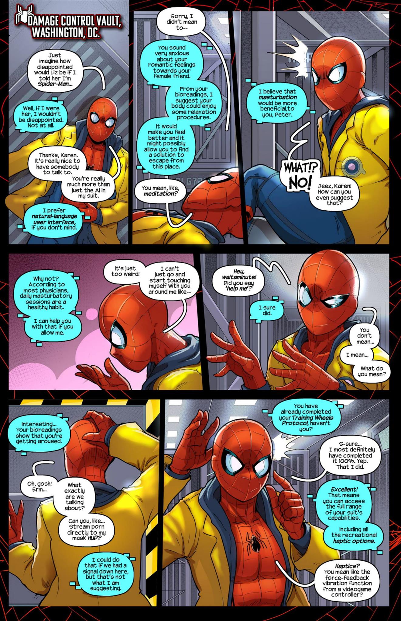 Haptics Protocol (Spider-Man) [Tracyscops]