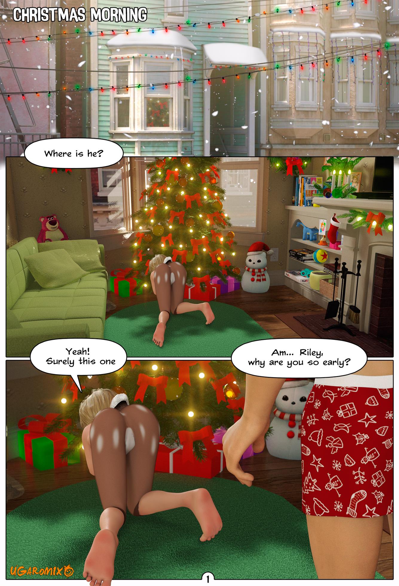 Inside Riley 5 Family Christmas (Inside Out) [Ugaromix]