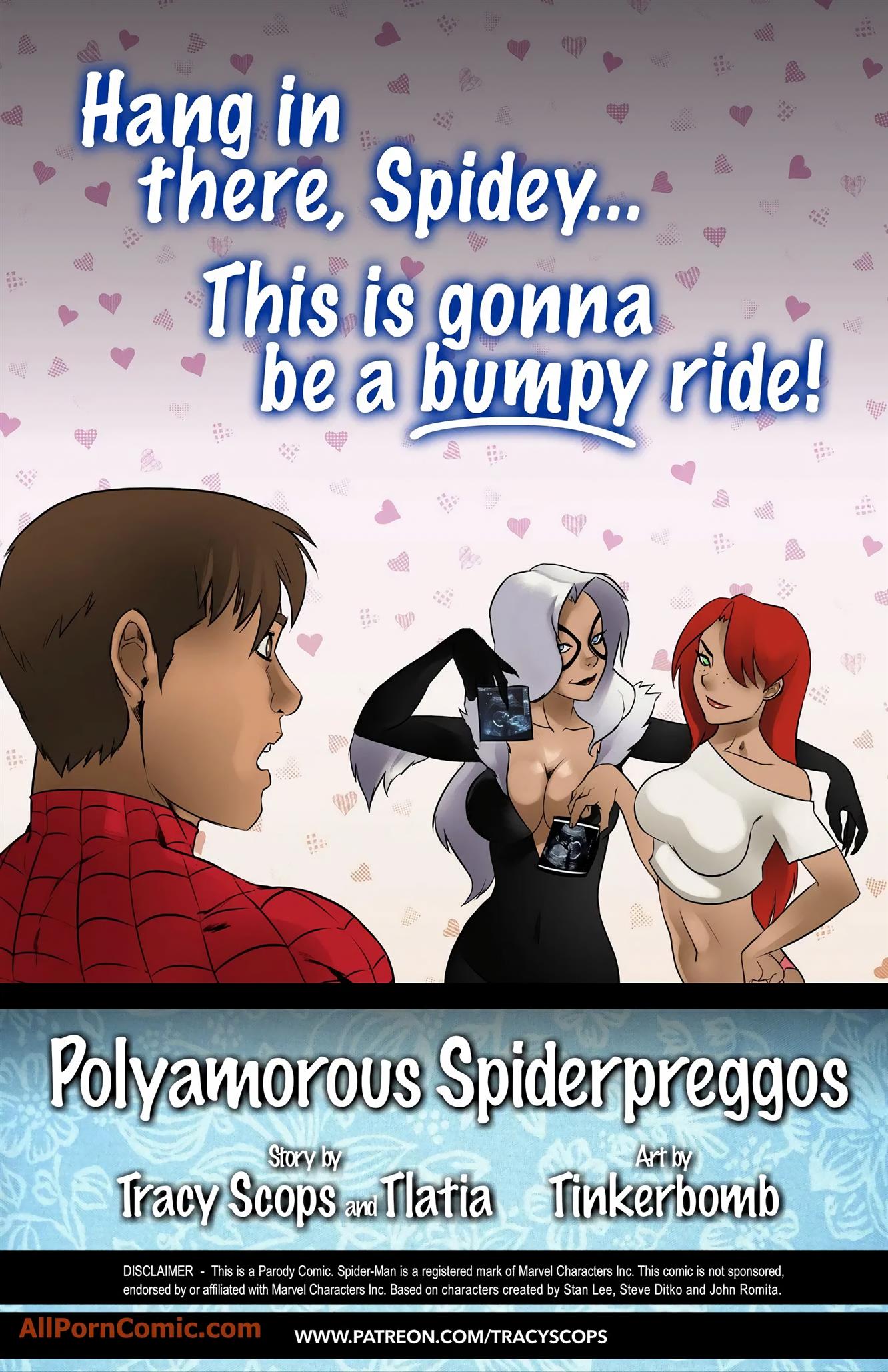 The Polyamorous SpiderPreggos [Tracy Scops]